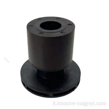 Magnete per rotore di ferrite in plastica della pompa booster